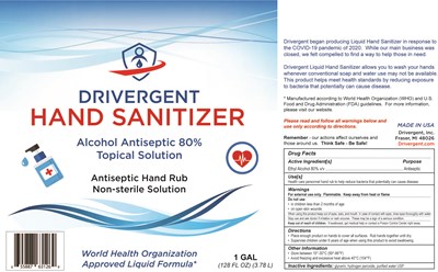 Bottle Label (Sanitizer Bottle Label 2)